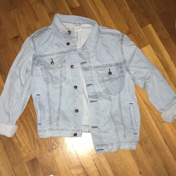 Show Po Jackets & Blazers - Oversized Denim Jacket Show Po Jackets & Blazers - Oversized Denim Jacket